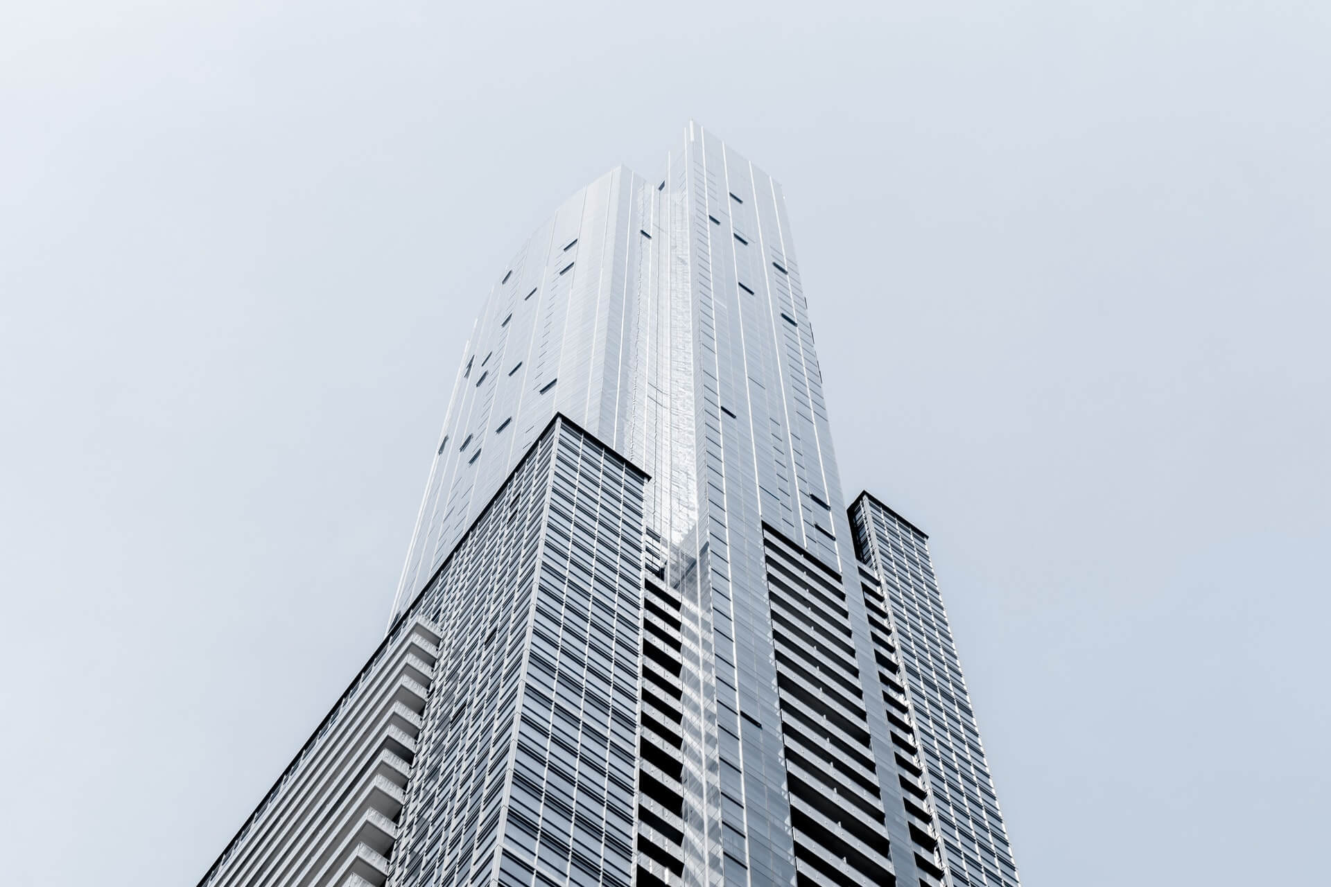 Modern banking and technology tower